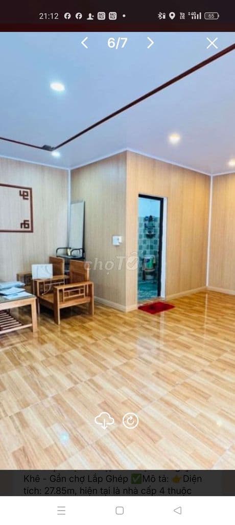 bán căn nhà cấp bốn tại TT 28tt đông anh - Ảnh 2