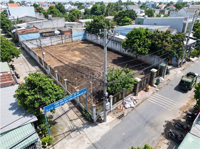 Lô đất 9.5x20m, Lô góc – Mặt tiền Xuân Thới Thượng 59, gần chợ Bà Điểm