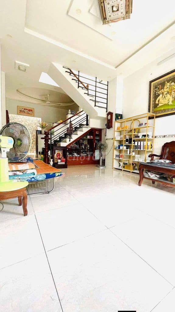 Nhà 1 lầu 8,55x14,5 hẻm nhựa 7m Thới Tam Thôn 17 vô - Ảnh 3