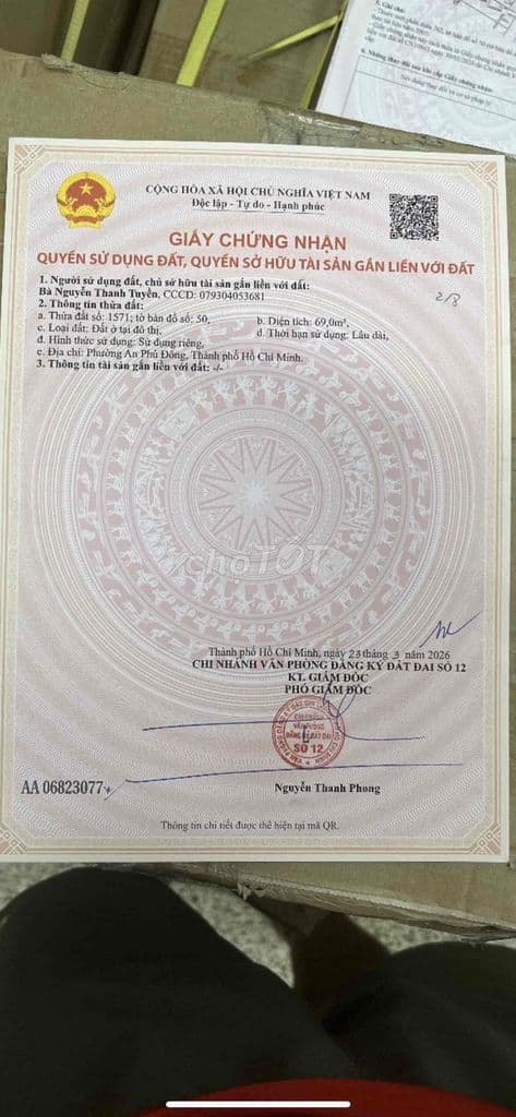 BÁN ĐẤT GẦN VEN SÔNG SÀI GÒN QUẬN 12 - Ảnh 3