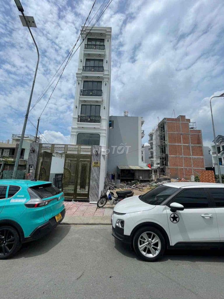 Nhà mới mặt tiền KD 6 tầng + thang máy - 9PN - Ngay chợ Hiệp Bình. - Ảnh 2