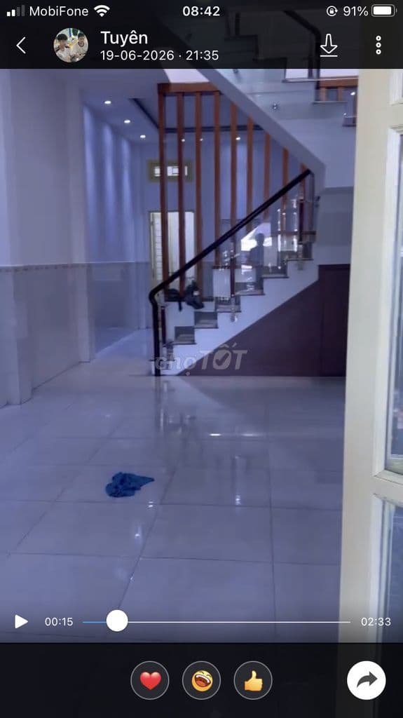 Chính chủ bán nhà mới DT:4x15 giá 6,5 tỷ ,lầu ,HBP,TĐ - Ảnh 2