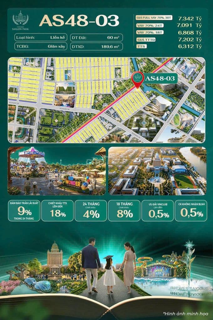 Cặp căn đẹp Vinhomes Hóc Môn, gần công viên, tiềm năng tăng giá cao