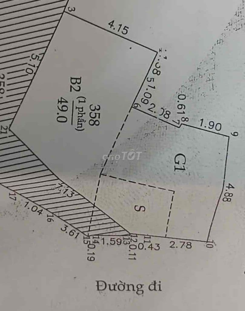nhà 5T lô góc ngõ Hào Nam ngõ 3m vị trí đẹp sát Mp oto đỗ gần
