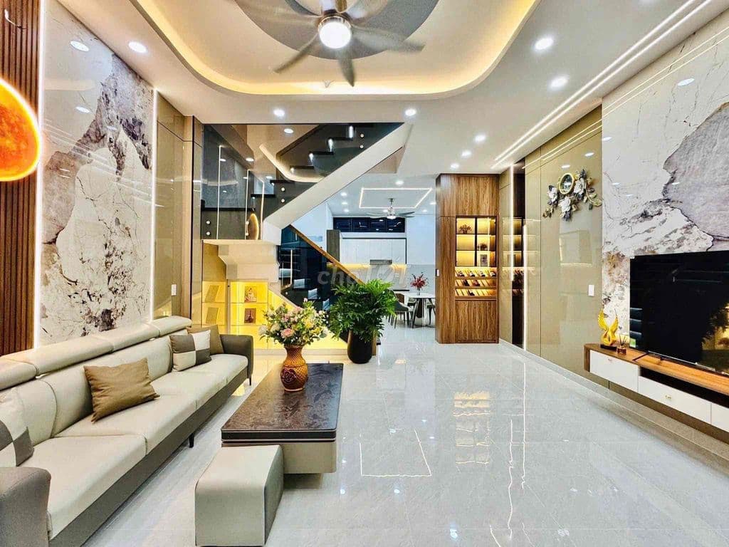 Nhà đẹp giá tốt DT 58,4m2 5tỷ550tr đường số 14 P5 Q.Gò Vấp - Ảnh 2