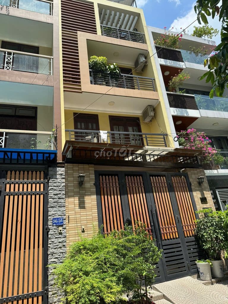 Bán nhà 4T sát ĐH Văn Lang, Đặng Thùy Trâm,P13, BT 5x17m Giá 12,8 tỷ - Ảnh 2