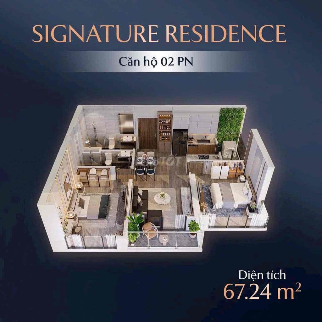 BÁN NHANH CĂN 2N IMPERIA SKYPARK VIEW NỘI KHU SIÊU ĐẸP - Ảnh 3