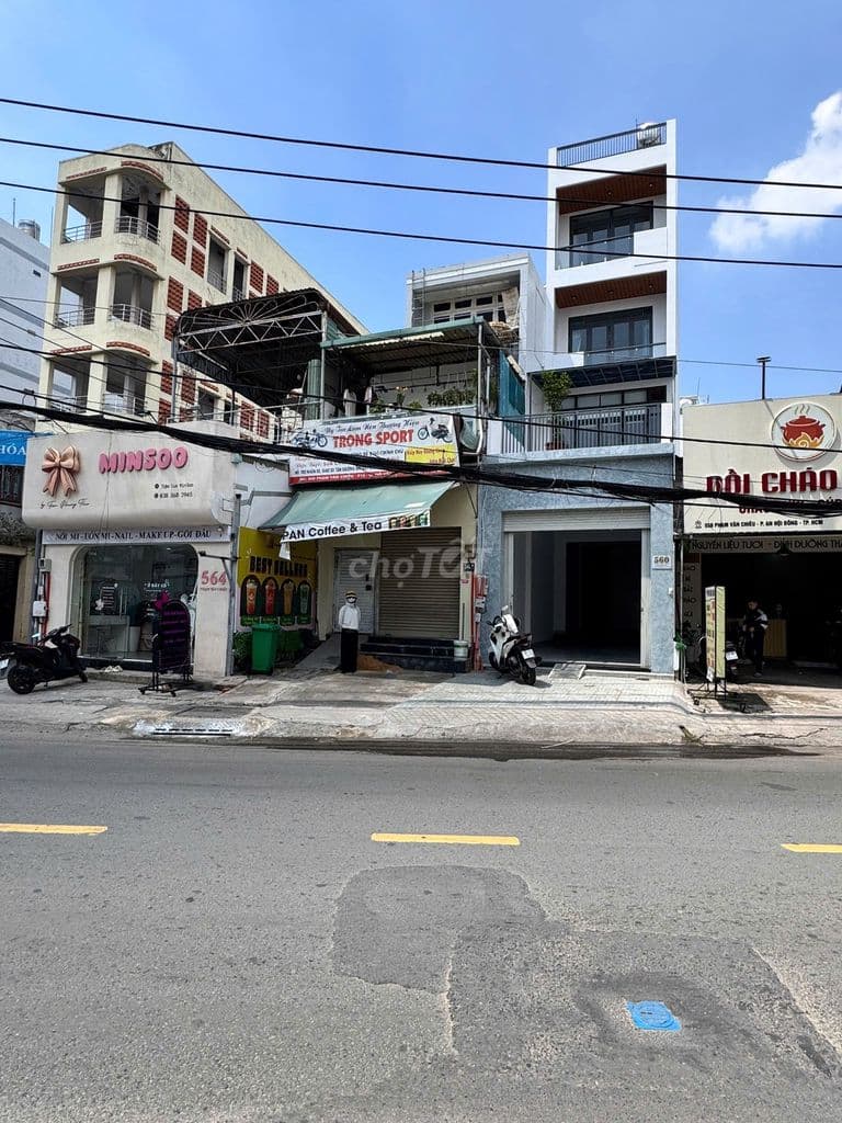 Mặt tiền Phạm Văn Chiêu, 4X23m, 4 tầng, thang máy 450kg