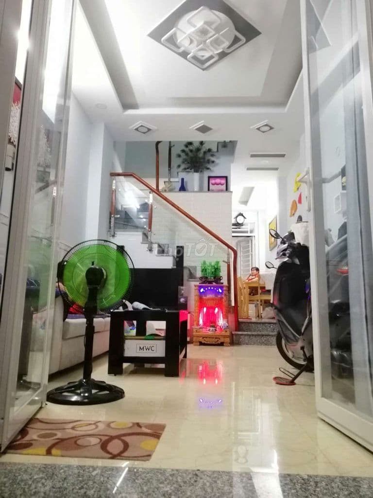 nhà bán hẻm ôtô 2266 huỳnh tấn phát - Ảnh 2