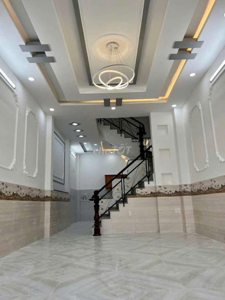 Nhà hẻm Ô TÔ Bình Trị Đông 4x12M đúc 1 tấm