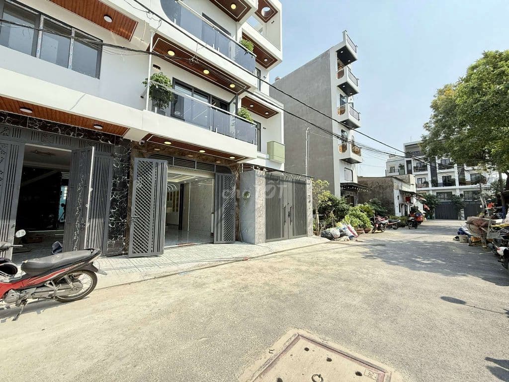 Cặp Siêu Phẩm 4mx20m. 4 Tầng Có Thang Máy Và Ô Chờ Hẻm nhựa 10m TCH 10 - Ảnh 2