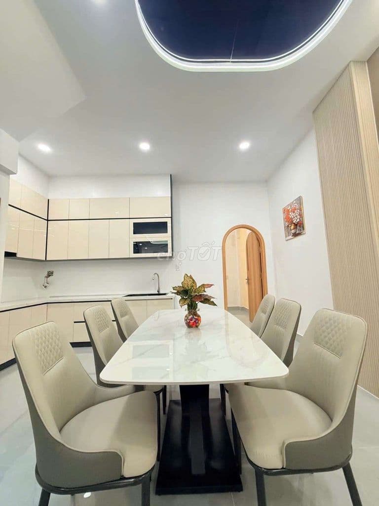 Nhà Cạnh Ngã Tư Bốn Xã-5m*14m , 3 PN , Hẻm ôtô 6m Thông - Nhĩn 6 T TL - Ảnh 3