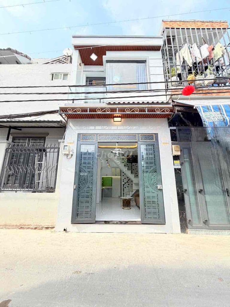 🚗🚗🚗bán nhà mặt tiền hẻm chính - xe hơi đến nhà