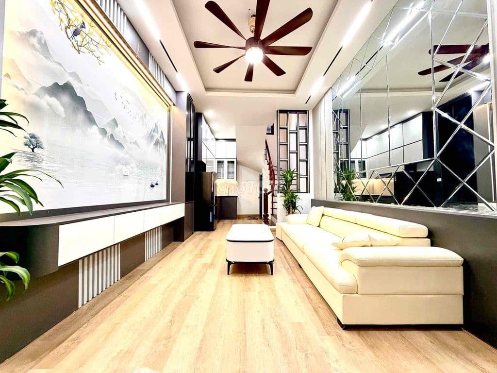 Ô tô đỗ cửa Minh Khai, full nội thất đẹp, ngõ nông rộng,2 thoáng 45m*5