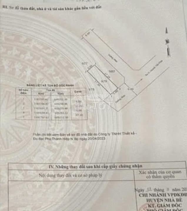 Bán đất KDC Phúc An 5x16m. Mặt Tiền Đào Tông Nguyên, Phú Xuân Nhà Bè. - Ảnh 2