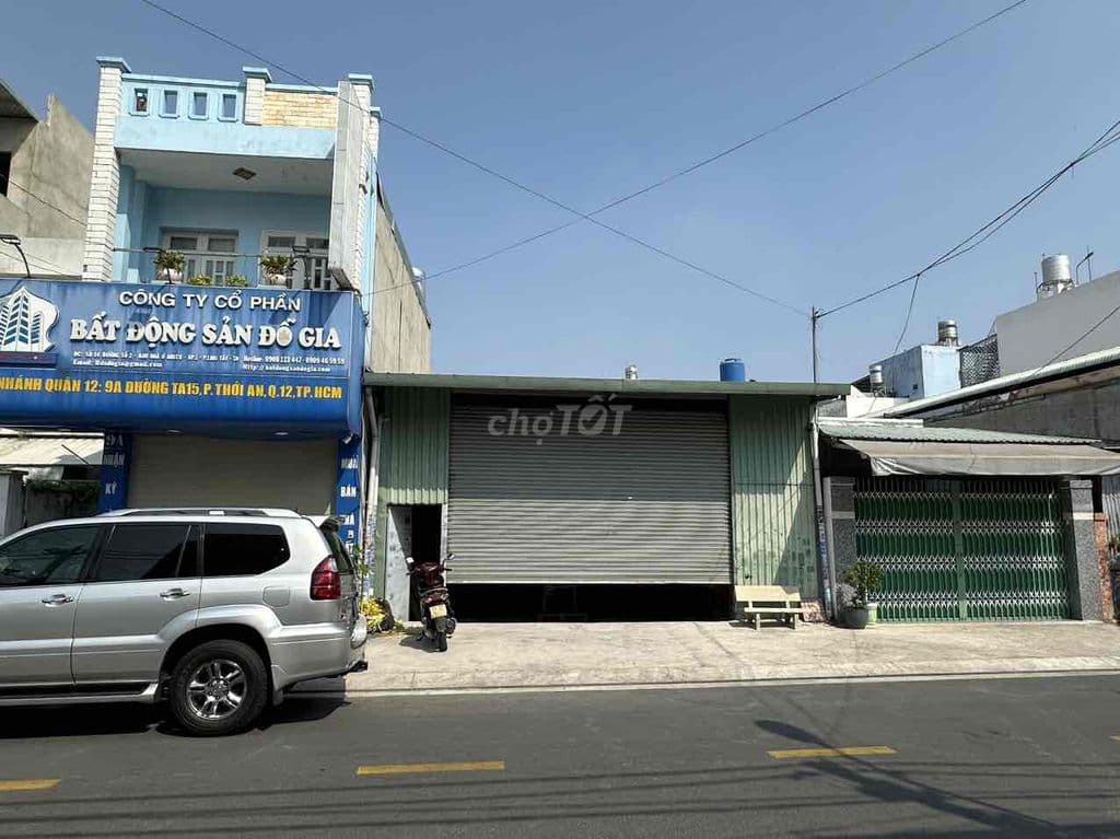 Nhà kho tiền chế, thổ cư 100% mặt tiền Thới An 15 - Ảnh 3