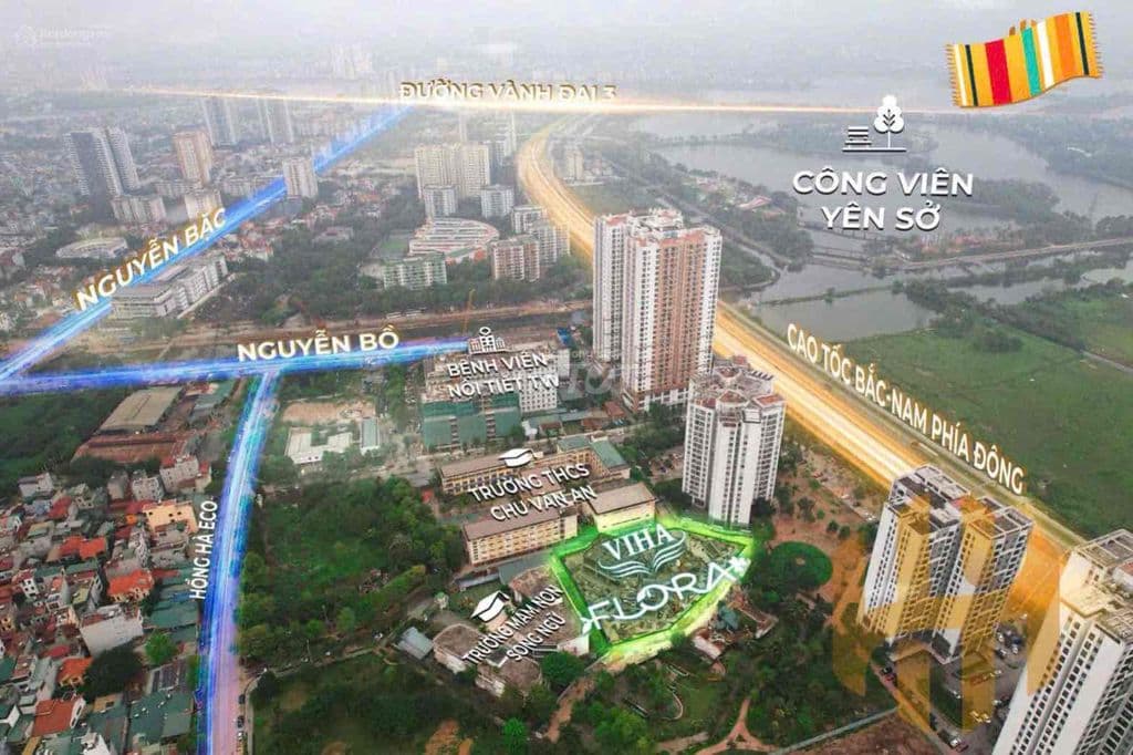 BQL CĐT 5 xuất quỹ căn độc quyền! Dự án VIHA FLORA . GIẢM 500tr cho TT