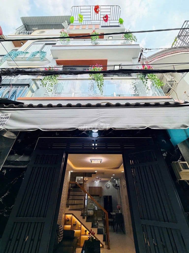 LÊN SÓNG 3 TẦNG, P12, GV, HCM - NGAY SIÊU THỊ EMART 2 - 4.89 TỶ