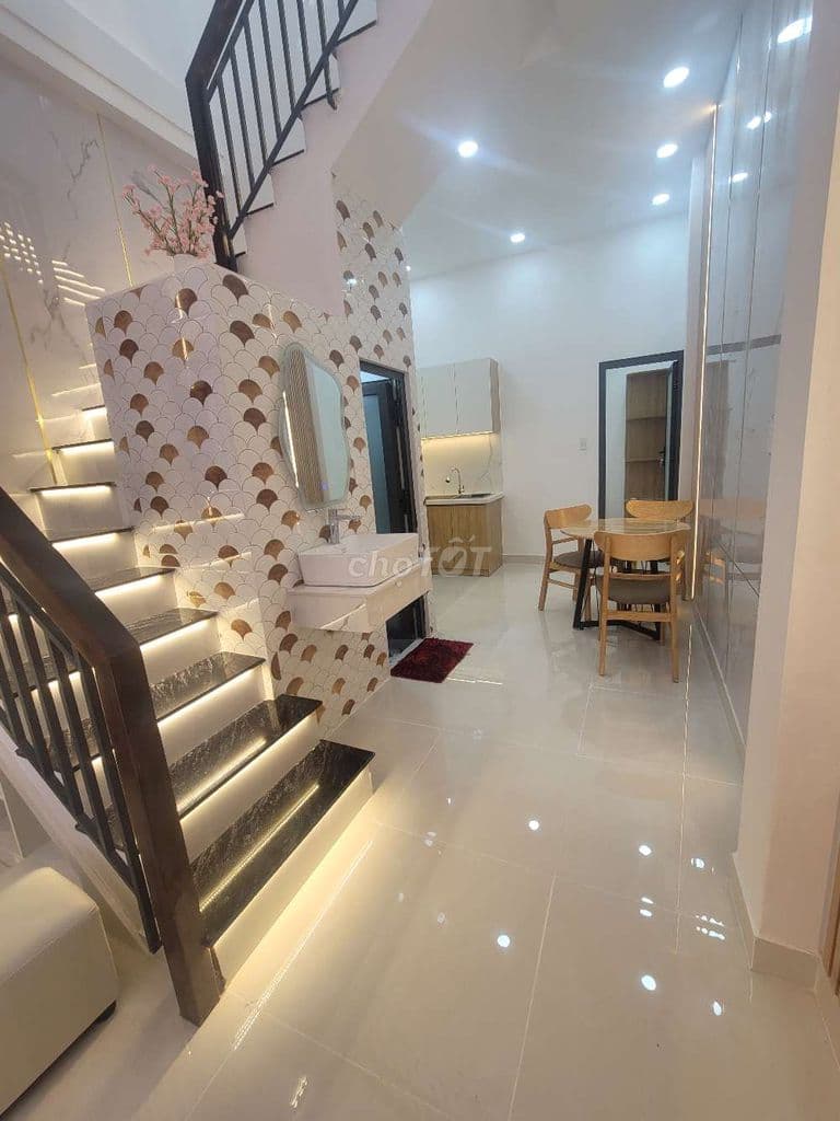 siêu phẩm nhà đẹp 3pn, 3wc, trệt. 1 lầu,ngay chợ tán trụ - Ảnh 2