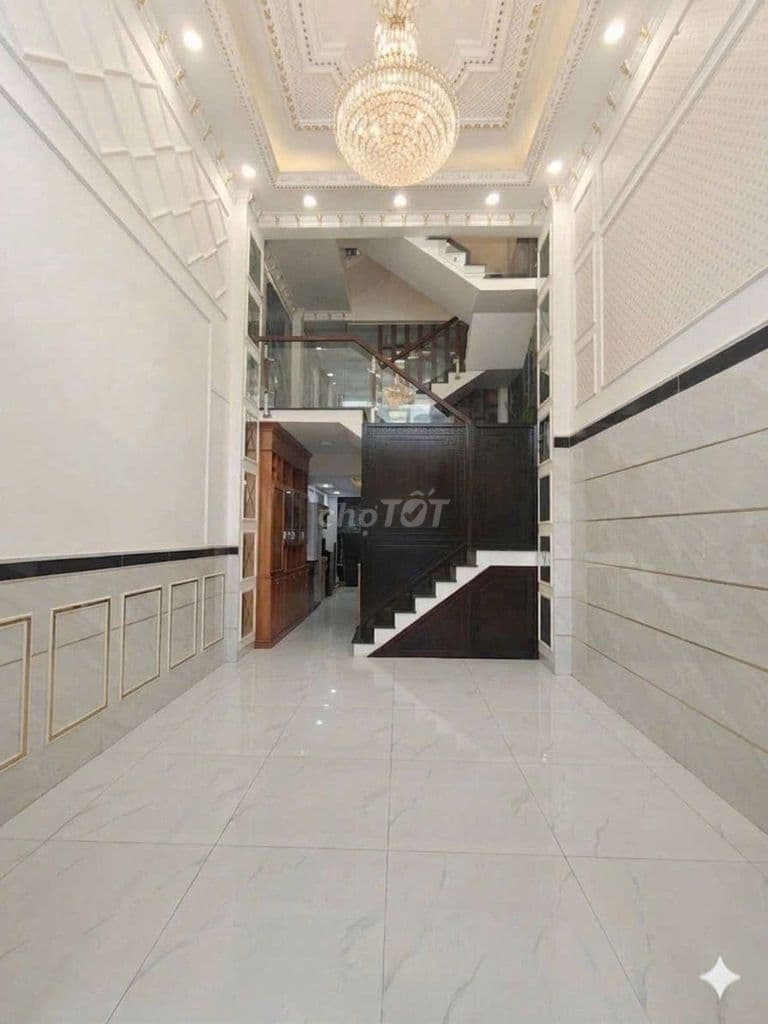 nhà Cạnh Ngã Tư Bốn Xã - 4m*14m ,4 Tầng 4 PN , Đường6m( Không Lộ Giới) - Ảnh 3