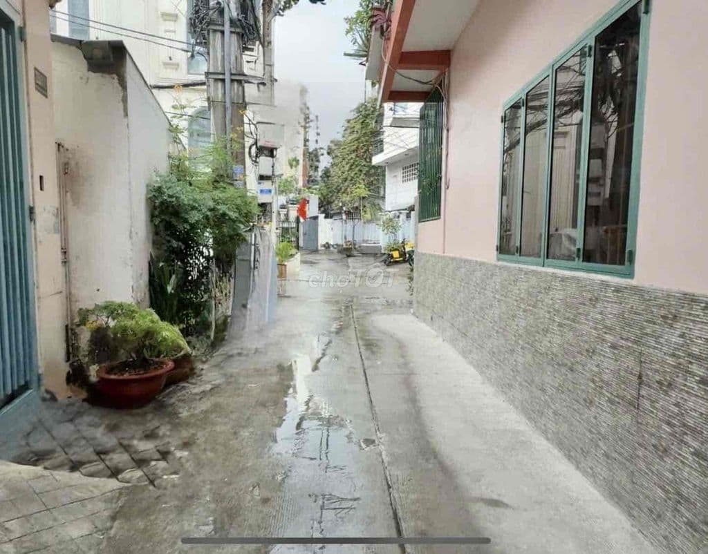 Nhà 46m2 hẻm xe hơi Phan Văn Trị, P11, Bình Thạnh. khu an ninh