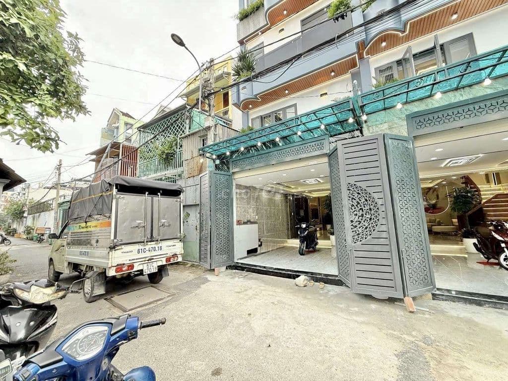 Cặp nhà phố đẹp 1lững 3 lầu đường 7m thông Trần Thị Năm - Ảnh 3