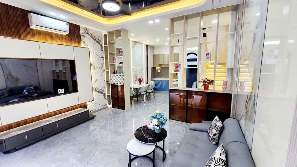 NHÀ MỚI FULL NỘI THẤT-4,5m x 10m- PHẠM VĂN CHIÊU-GÒ VẤP-NHỈNH 5 TỶ