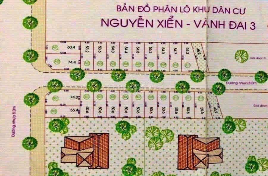 BÁN ĐẤT THỔ CƯ ĐƯỜNG 23 NGUYỄN XIÊN KẾ VÀNH ĐAI 3 VINHOME GRAND PARK