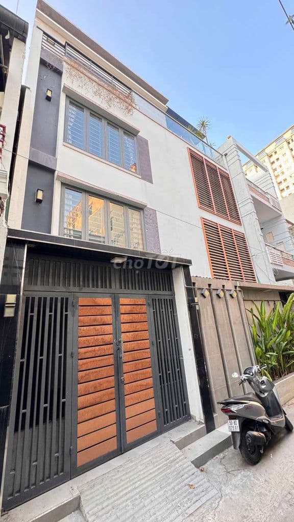 NHÀ KHUÔNG VIỆT - 4 TẦNG 60M2 - HẺM XE HƠI NGANG LỚN HƠN 9M - Ảnh 2