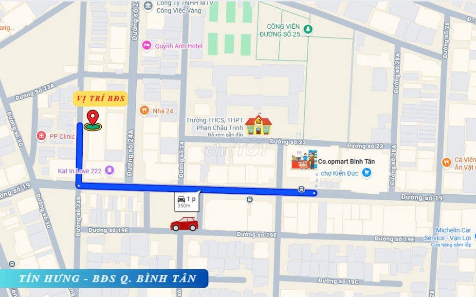 Bán nhà khu Tên Lửa, MT đường Số 24B, 8 x 20m, 3.5 tấm, 21 tỷ. - Ảnh 2