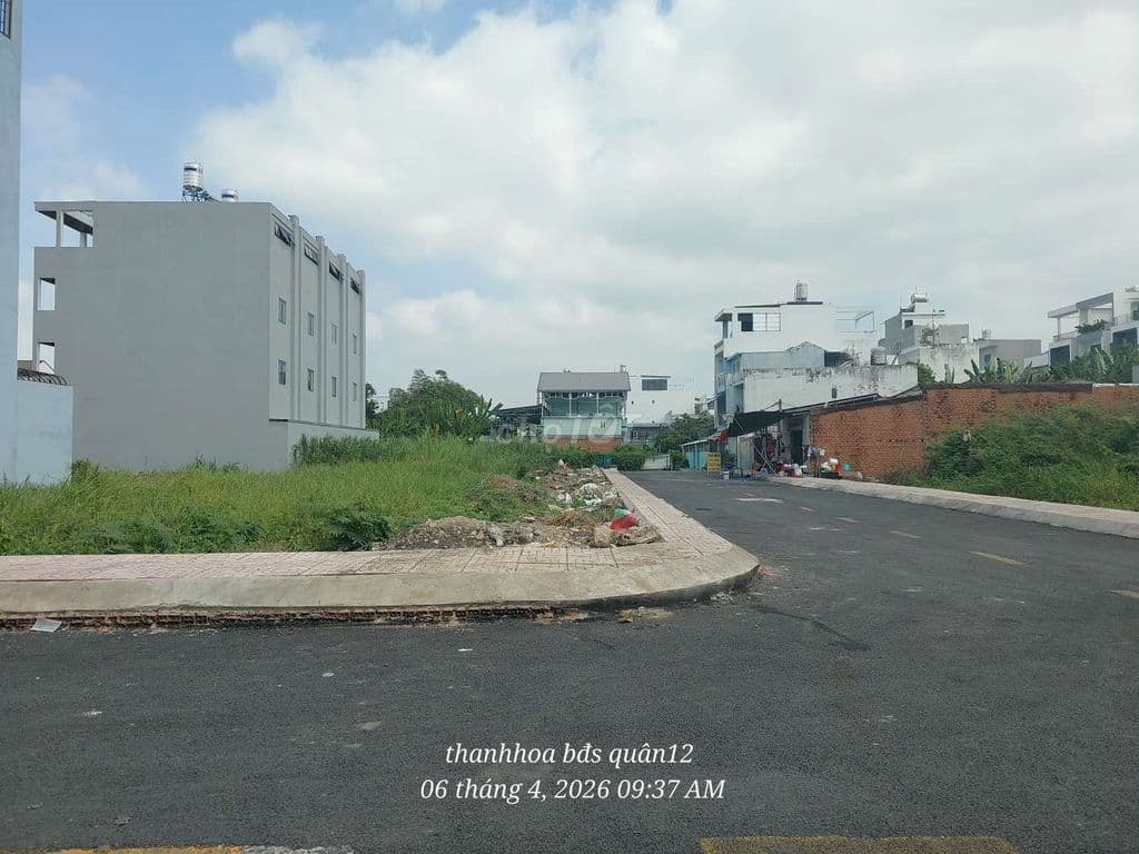 Đất góc hai mặt tiền gần ngã tư ga Thạnh Lộc quận 12 - Ảnh 2