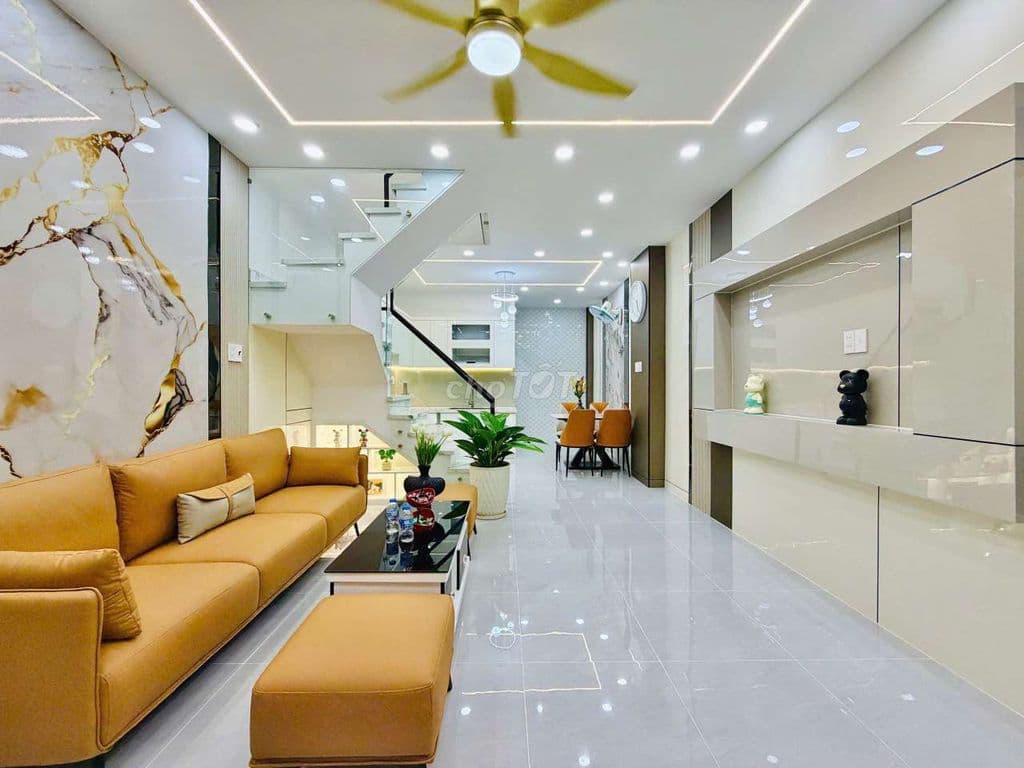 với 5,28 tỷ sở hữu nhà đẹp 2 tầng trên 36,9 m2 gò vấp, nguyễn văn khối - Ảnh 2