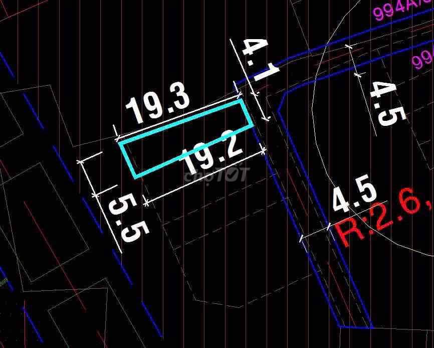 Bán 90m2 đất hẻm 994 huỳnh tấn phát quận 7 - Ảnh 3