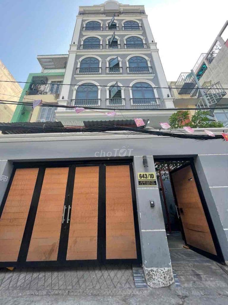 CHDV 7 Tầng Sẵn HĐ Cho Thuê Khoán 1,9tỷ/năm F26 Quận Bình Thạnh