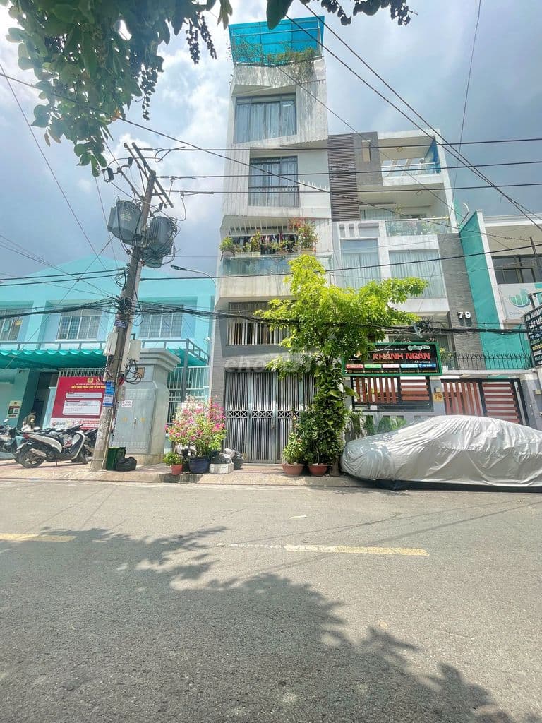 17tỷ giảm 13tỷ bán 77 Huỳnh Văn Một F.Phú Thạnh Tân Phú 4,3x18m 6 tầng