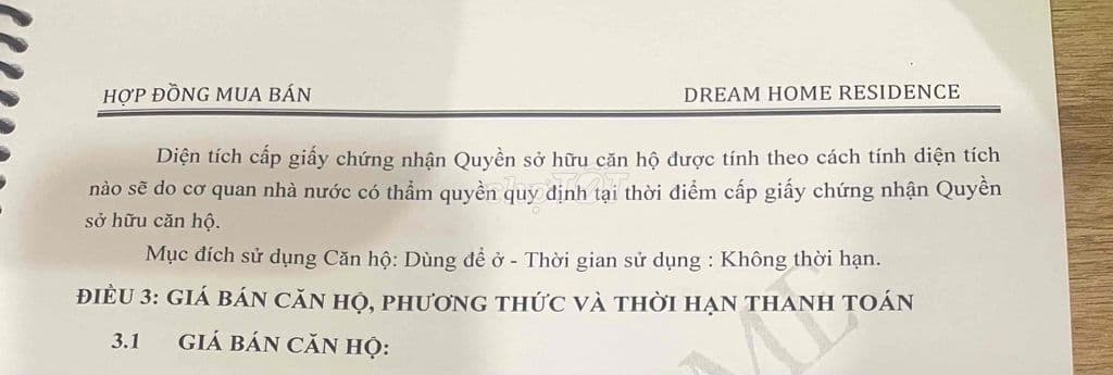 Chính chủ cần bán căn hộ dream home 2 , GV . 66m2 chỉ 2tỷ nhỉnh - Ảnh 3