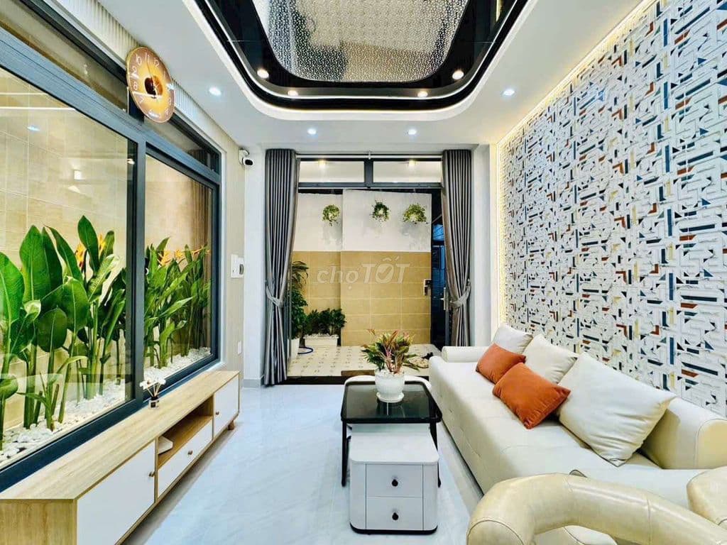 NHÀ FULL NỘI THẤT CÓ PN TẦNG TRỆT ĐI BỘ RA VICOM PHAN VĂN TRỊ - Ảnh 3