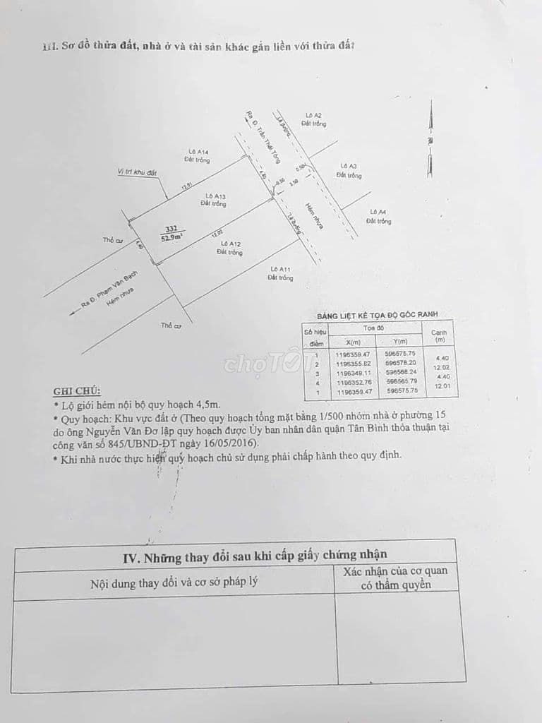 bán đất chính chủ miễn trung gian