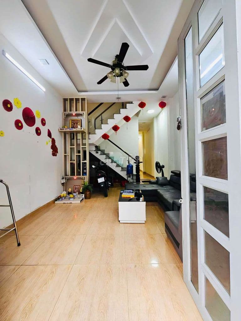 Nhà 2 Tầng 56m2 Đường xe Tải 8m hẻm thông. Tỉnh Lộ 10. - Ảnh 2