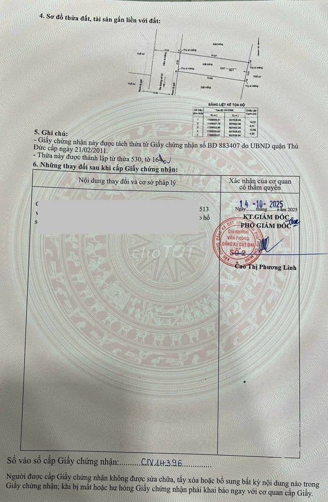 BÁN ĐÂT ĐƯỜNG SỐ 52, P. HIỆP BÌNH CHÁNH, THỦ ĐỨC