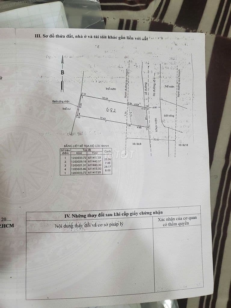 BÁN ĐẤT MẶT TIỀN ĐƯỜNG SỐ 5 – LINH XUÂN, - Ảnh 2