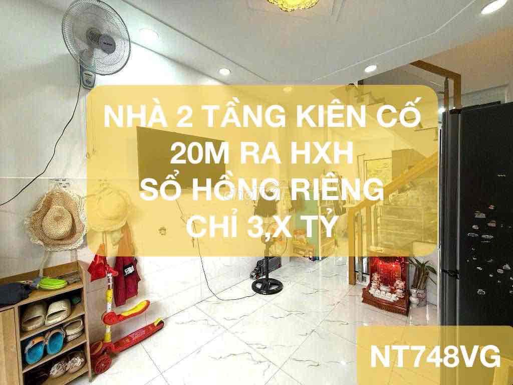 Nhà Thống Nhất, Phạm Văn Chiêu, 2 tầng kiên cố, sổ hồng vuông vức