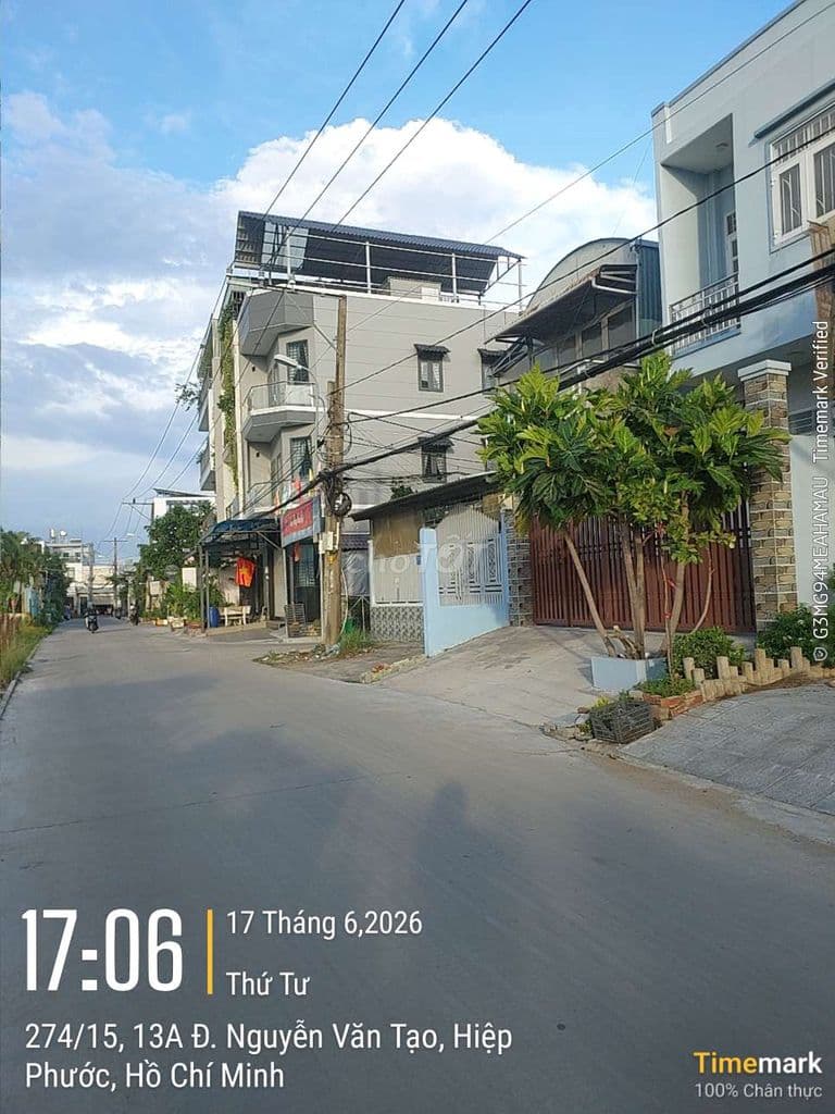 BÁN NHÀ MẶT HIỀN HẺM CHÍNH 274 LONG THỚI , NHÀ BÈ . - Ảnh 2