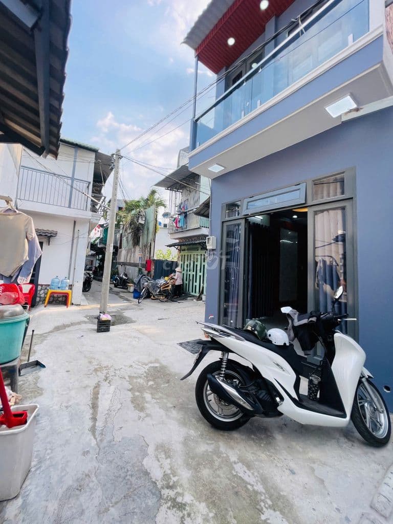 Nhà Trường Nguyễn Hiền Trương Thị Hoa Quận 12 3,8x10 Giá 1ty789trieu - Ảnh 2