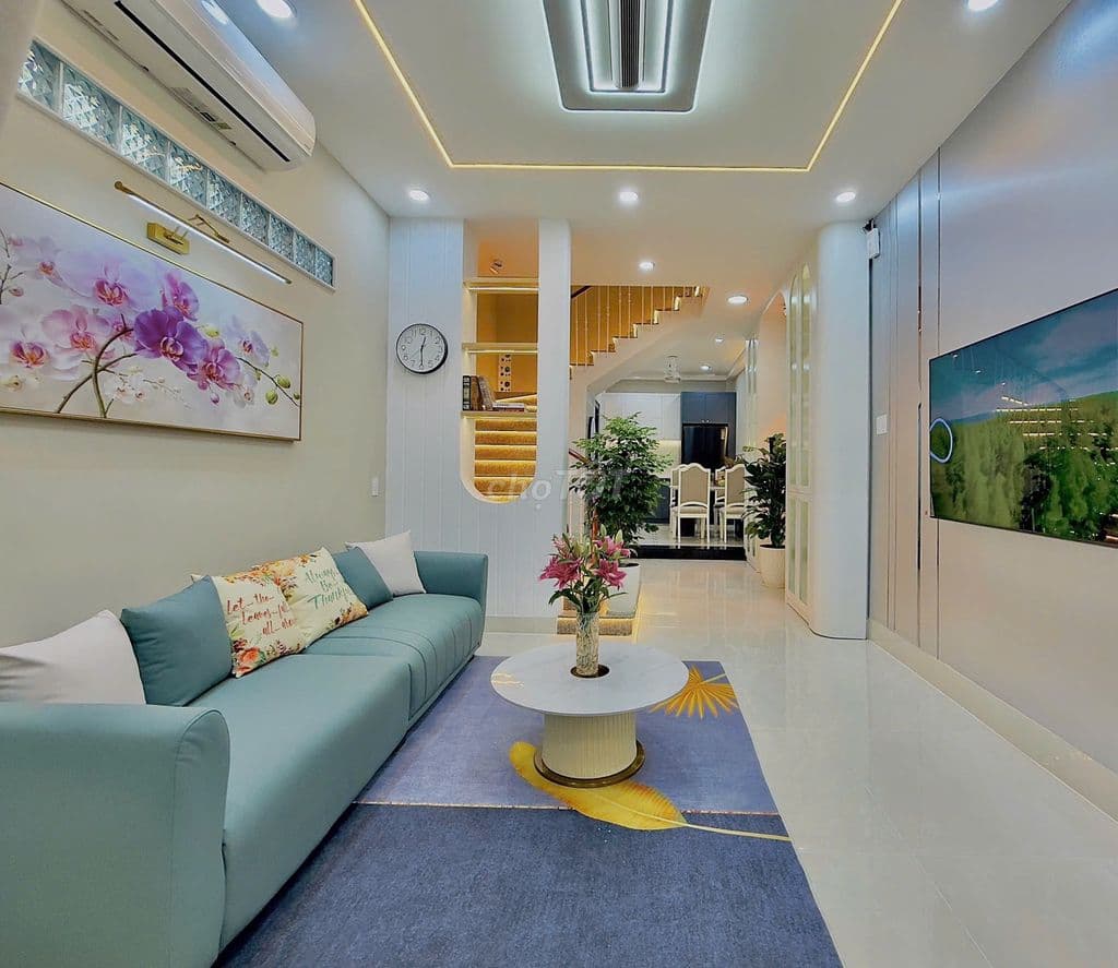 Nhà Phú Nhuận 2 Mặt Hẻm Nở Hậu 53m² Giá 10.3 Tỷ Full Nội Thất Cao cấp.
