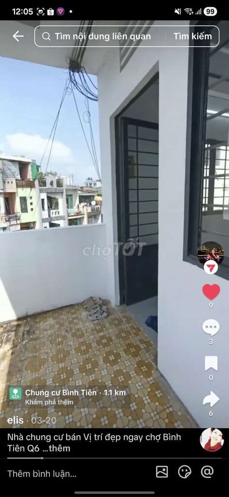 Nhà chung cư Bình Tiên quận 6