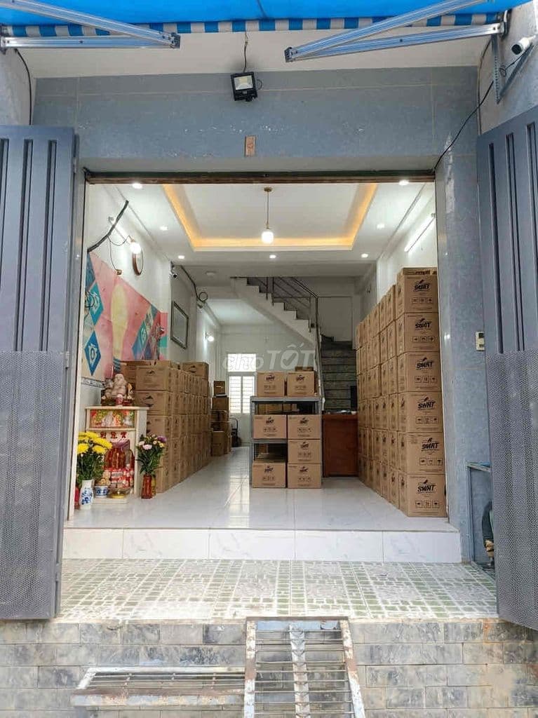 Nhà 2 mặt hẻm , 4m x 19m , giá cực tốt , ko có căn thứ 2 để so sánh - Ảnh 2