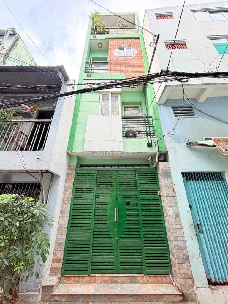 BÁN NHÀ HẺM 5M ĐƯỜNG VƯỜN CHUỐI Q3. GIÁ: 6.8 TỶ TL