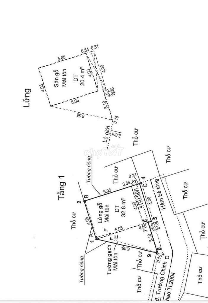 Nhà hẻm 265/ Trường Chinh quận 12, 7x6m, trệt + lửng, 2.79 tỷ - Ảnh 3