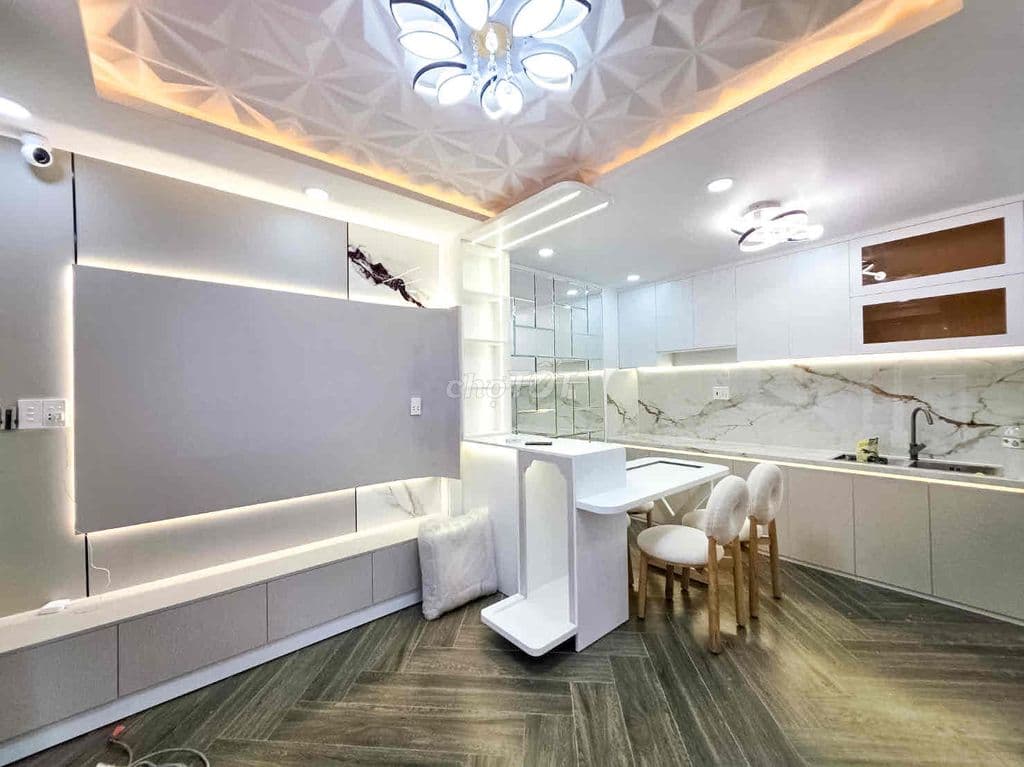 Nhà căn góc Xây Mới Full Nội Thât Hẻm 1/ Lưu Trọng Lư Q7 - Liền kề Q4 - Ảnh 2